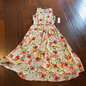 Flower patterned dress-Perfect for a baby or bridal shower